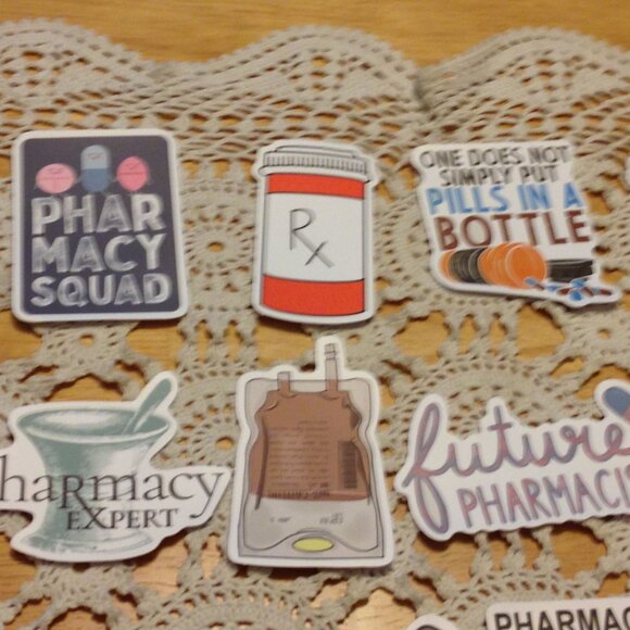 Pharmacist stickers, lockers, crafts, clipboards, scrapbooking - Picture 2 of 6